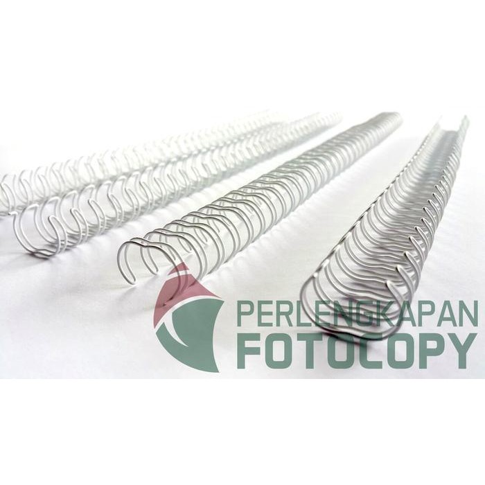 

Spiral Kawat/ Ring Kawat, Wire 3:1 A4 - 7/16 Hitam & Putih Termurah Original Dan Terpercaya