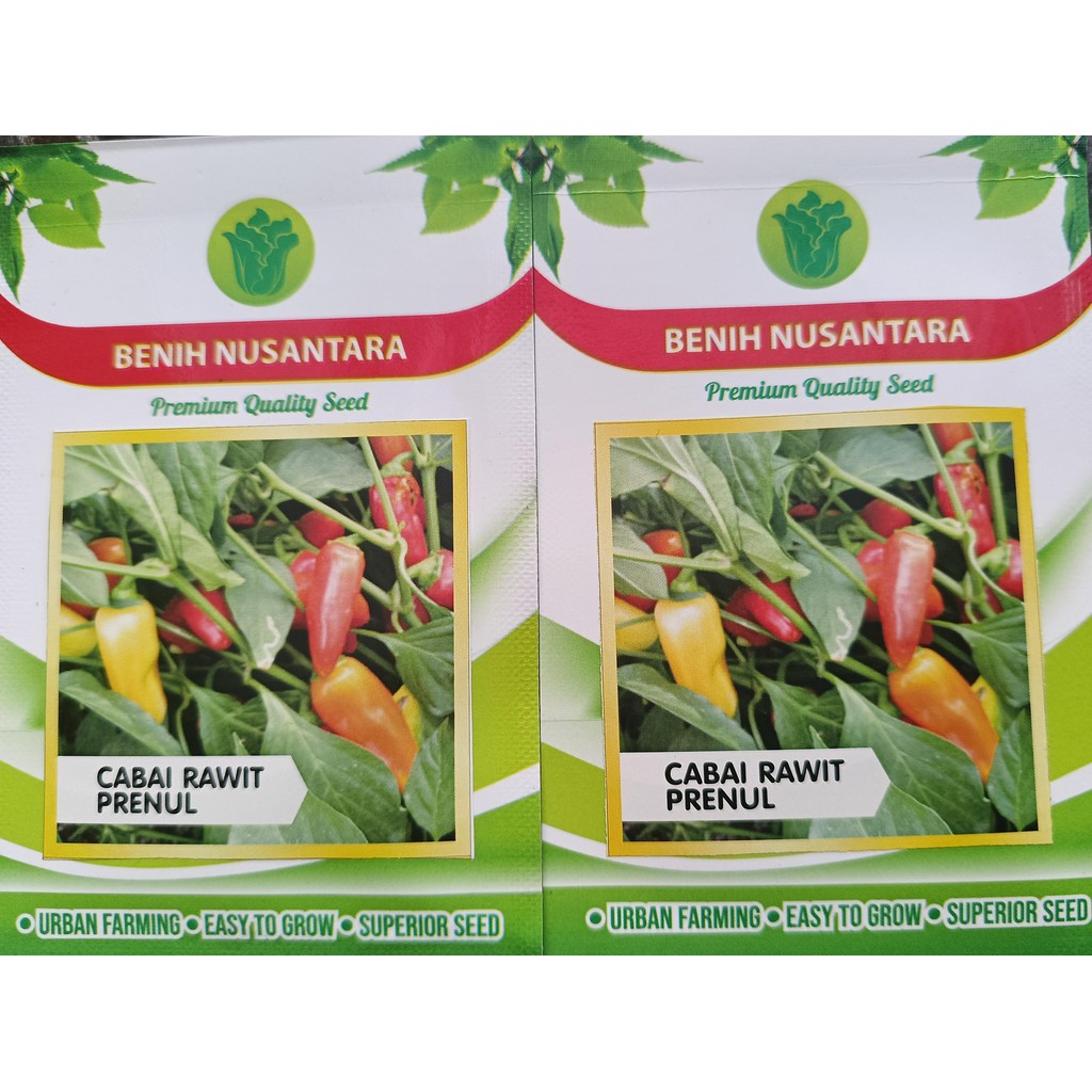 Benih Bibit Cabe Rawit PRENUL Super Pedas - Benih Nusantara
