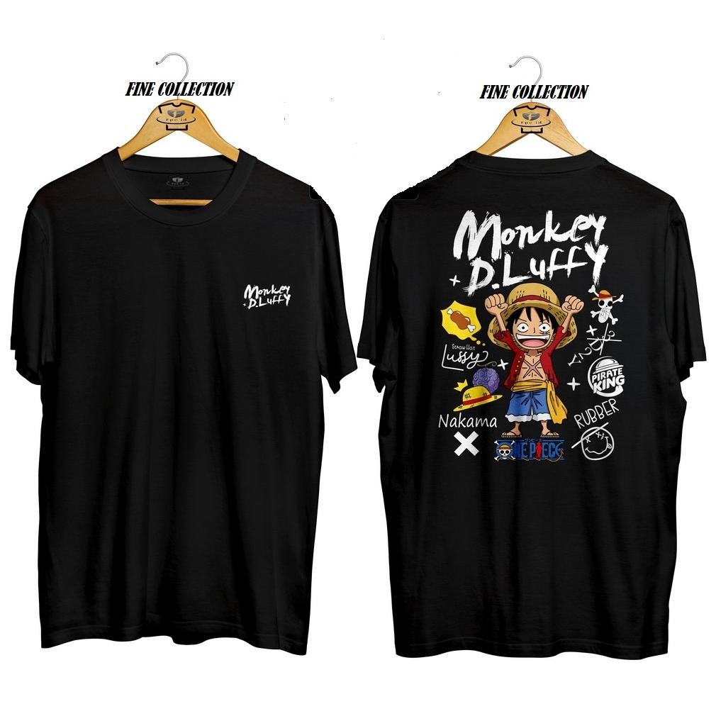 Terlaris Fc - Kaos Anime Luffy D Monkey Terbaru