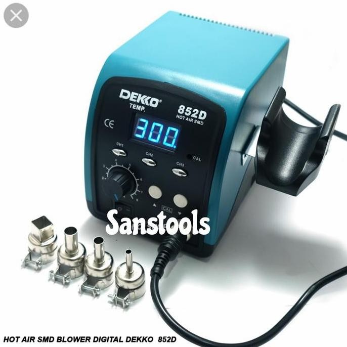 Dekko 852D Hot air SMD blower uap digital 852 D deko heat Original