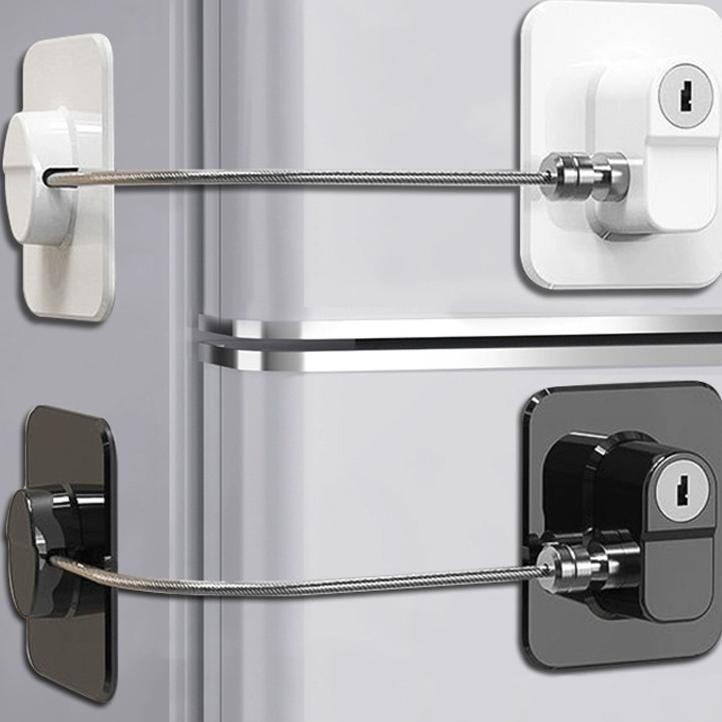 Kunci Pengaman Jendela Pintu Kulkas Universal Untuk Keamanan Anakpembatas Jendela