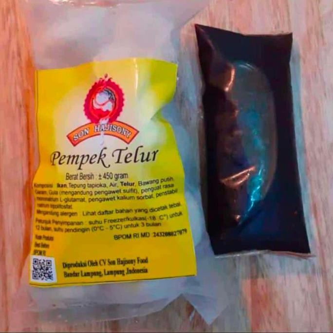 

PEMPEK TELUR SON HAJI SONY LAMPUNG PLUS CUKO