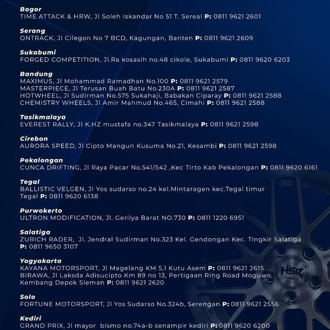 VELG MOBIL AVANZA XENIA BRIO SRA AYLA RING 14 HSR TOKYO