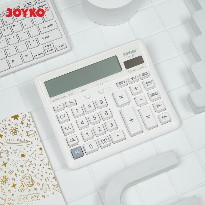 

JOYKO Calculator Kalkulator CC-59 12 Digits Check & Correct