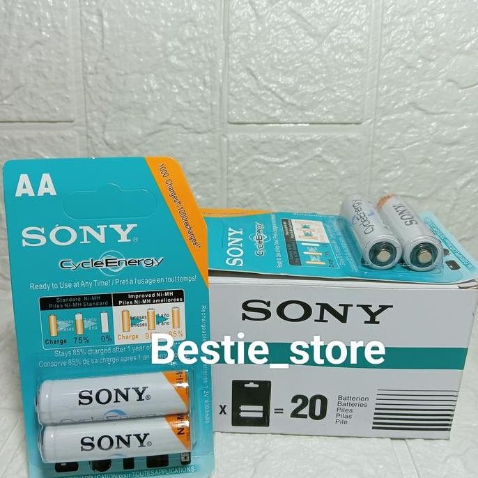 Baterai Cas Sony AA / Batre Cas Sony AA 4600 Mah 1.2 Volt