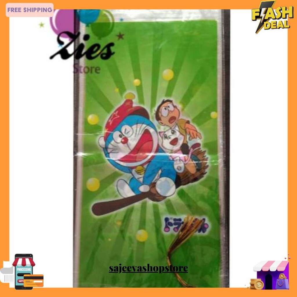

Plastik Snack Ulang Tahun / Plastik Kado / Plastik Sovenir Doraemon Original Produk