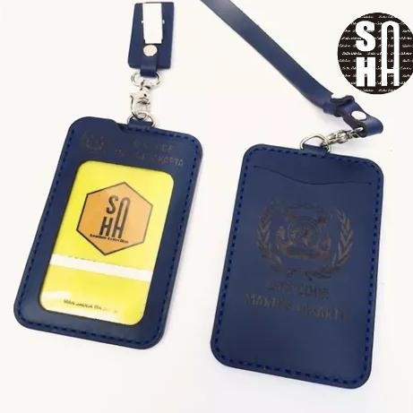 

ID CARD HOLDER 3 LAPIS BAHAN KULIT 2 SLOT NAMETAG KULIT ID CARD KULIT GANTUNGAN ID CARD NAME TAG