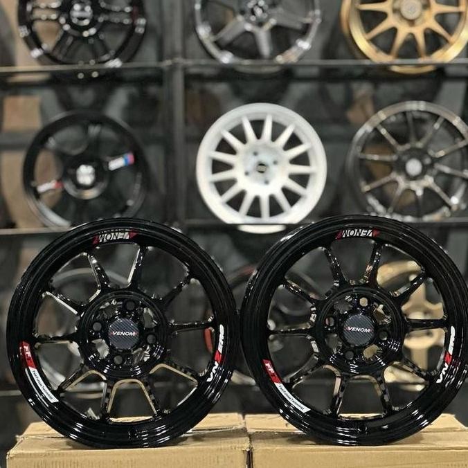VELG VENOM JF LUXURY R15 VELG MOBIL 15 BRIO CITY JAZZ FREED AGYA AYLA