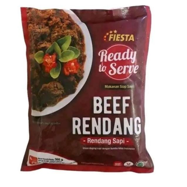

Fiesta RTS Be Rendang 300gr Rendang Sapi Lauk Siap Saji | Festive Frozen food