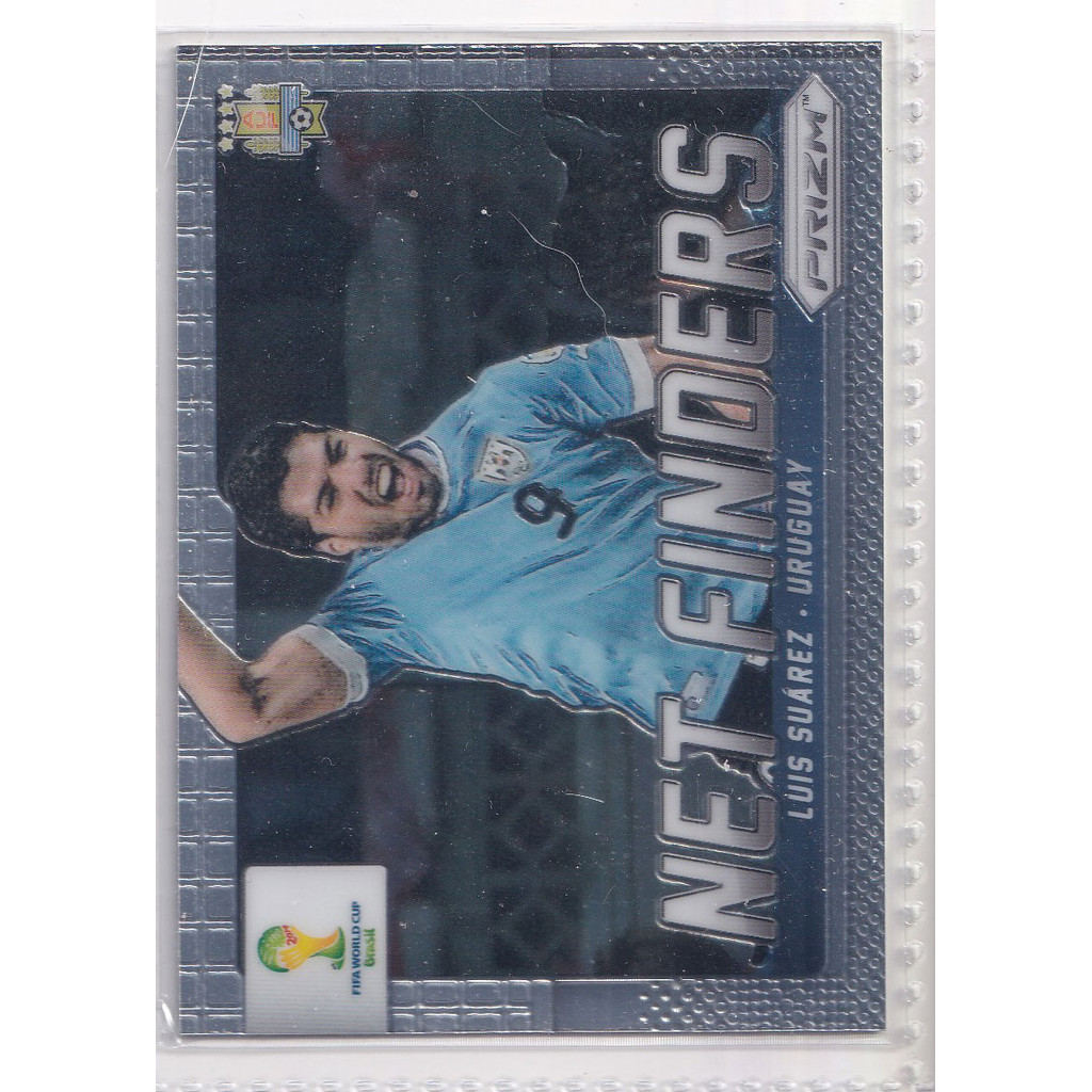 2014 Panini Prizm World Cup Net Finders #24 Luis Suarez
