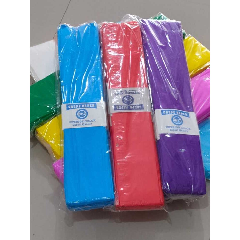 

(1 PACK) KERTAS KREP TANAKI/KERTAS KLOBOT/KERTAS CREPE/KERTAS DEKOR/ART PAPER/CORNSKIN