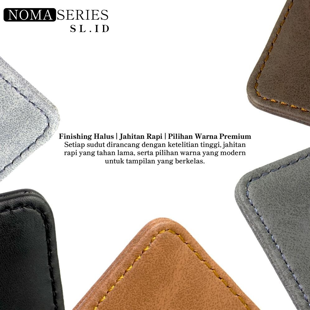 

SL.ID Noma Holder Id Card Wallet - Holder Name Tag dan Dompet Kulit Uni