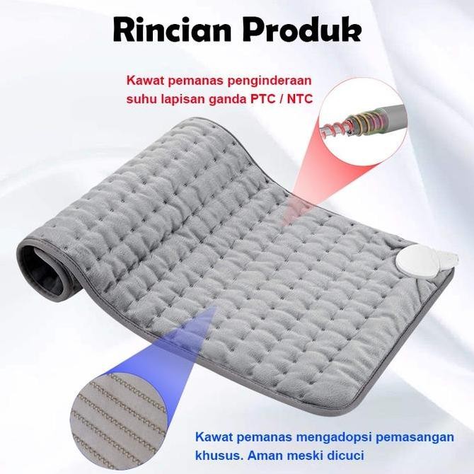 baru bantal terapi panas elektrik untuk punggung pinggang - heating pad kesehatan listrik