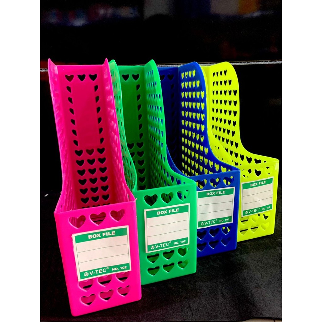 

Box File Plastik V-TEC PER PCS