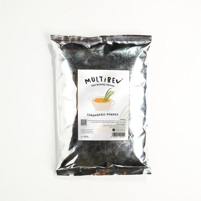 

baru bubuk minuman lemongrass multibev - sirup bubuk serai halal ala kafe