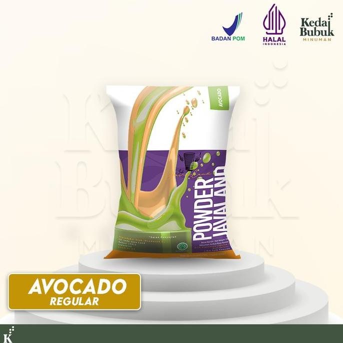 

baru bubuk minuman varian buah 1kg javaland - avocado, banana, durian, mango, dll