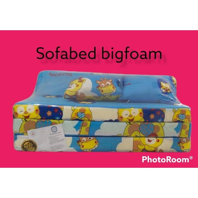 Kasur Busa Lipat 3 Bigfoam (Sofabed Anak) Seo