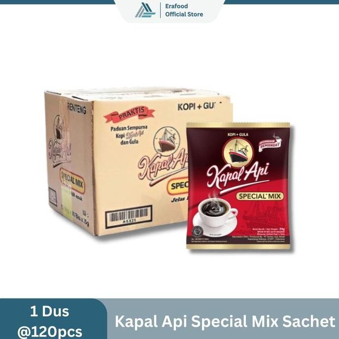 

baru kopi kapal api special mix sachet 23g - 1 dus 120 pcs kopi bubuk
