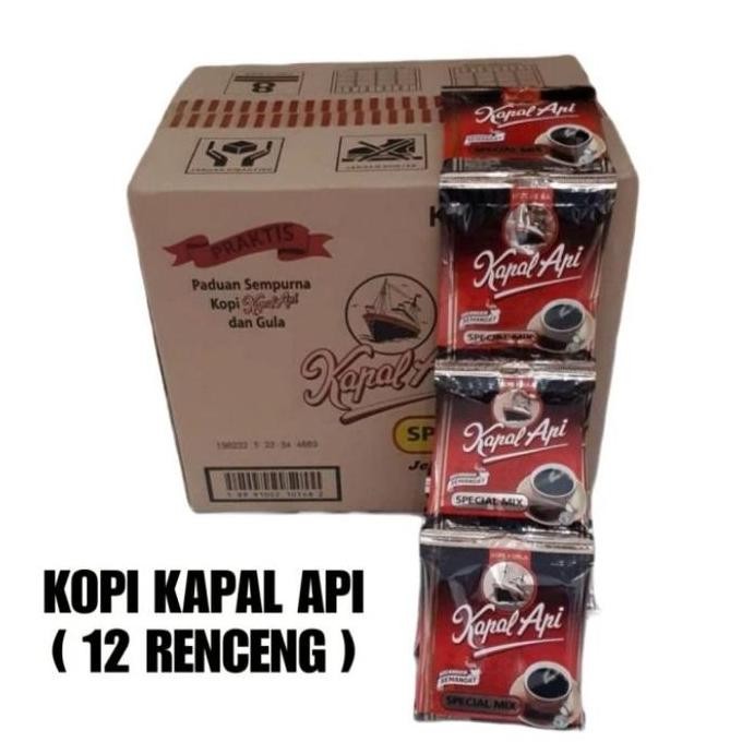 

baru kopi kapal api spesial mix 1 dus - 120 sachet kopi bubuk rasa mantap