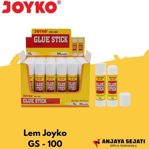 

Lem Joyko GS - 100 | Lem Perekat | Perpak (isi 24pcs)