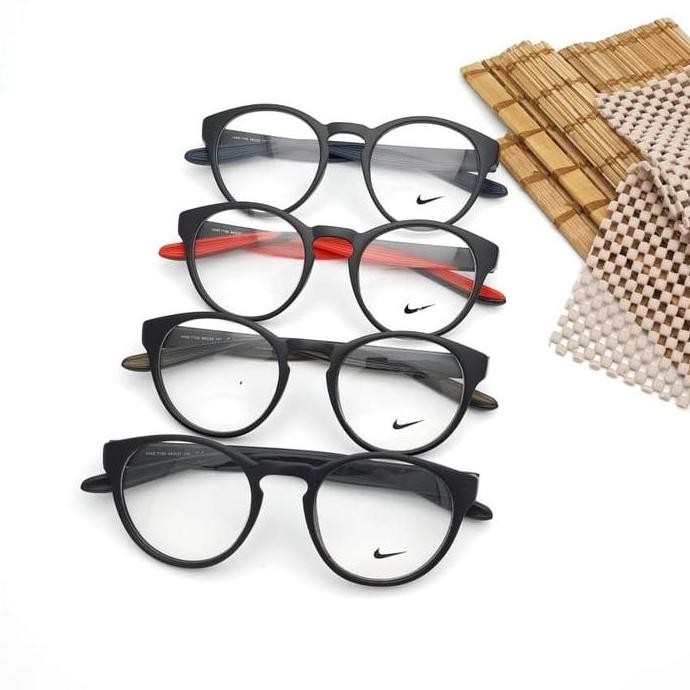 Frame Kacamata NIKE 7105 BULAT Vintage Korea pria wanita/cewek
