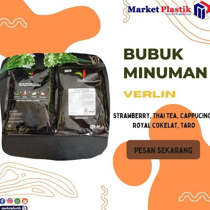 

baru bubuk blend vaganza 1kg - bubuk shake thai tea es minuman kekinian