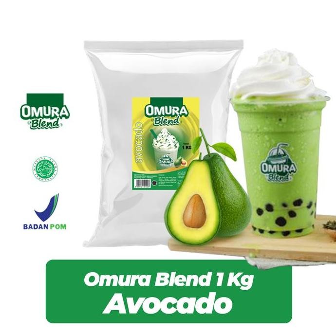 

baru omura bubuk minuman alpukat 1kg - avocado powder drink premium omura