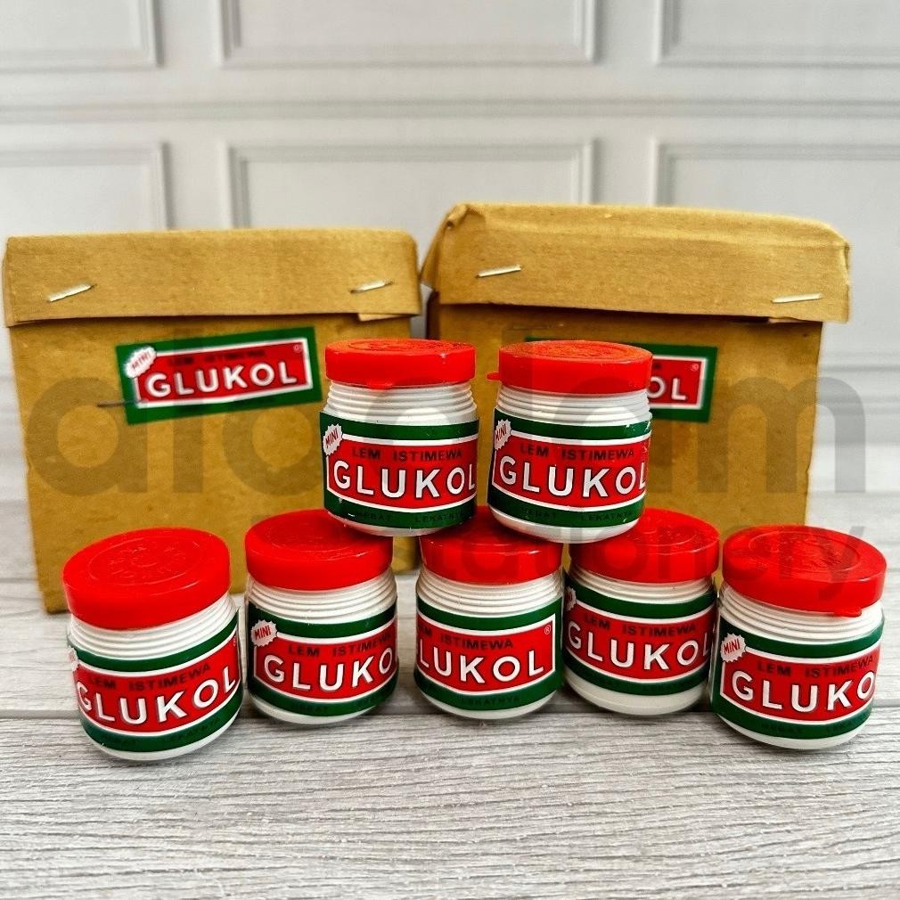 

SATU PACK ( 24 PCS ) LEM KERTAS GLUKOL KECIL