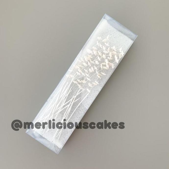 

Promo Filler B15 White Putih Bunga Gumpaste Flower Cake Kue Topper COD