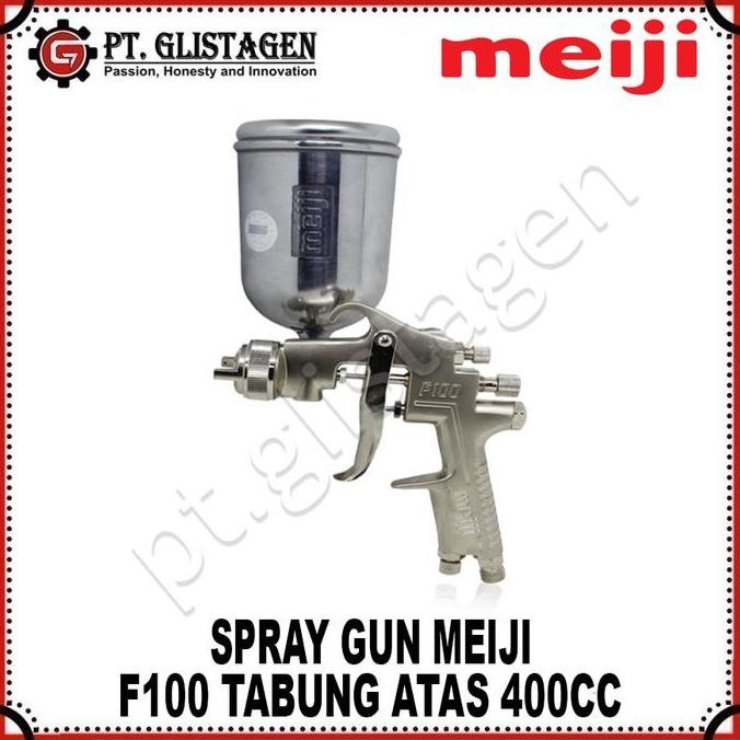 Meiji F100 Mesin Cat Semprot Spray Gun F100 Tabung Atas Meiji Original