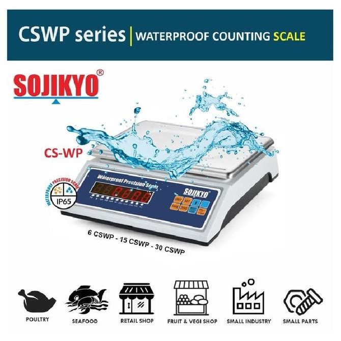 Timbangan Digital Waterproof Counting Sojikyo | Digital Scale 30Kg