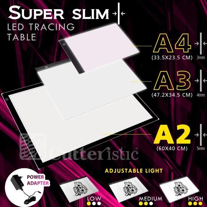 

Sale Tracing Board Led A2, Meja Jiplak Light Pad Gambar Drawing