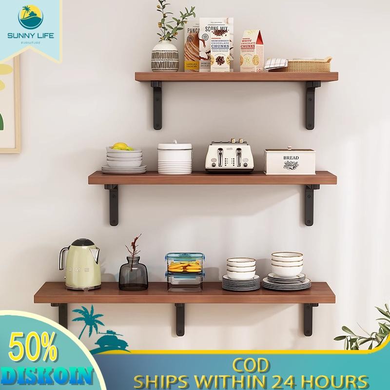 Rak Dinding Tempel / Rak Dinding Minimalis / Rak Bumbu Dapur Dinding / Rak Ambalan Dinding Jumbo Gra