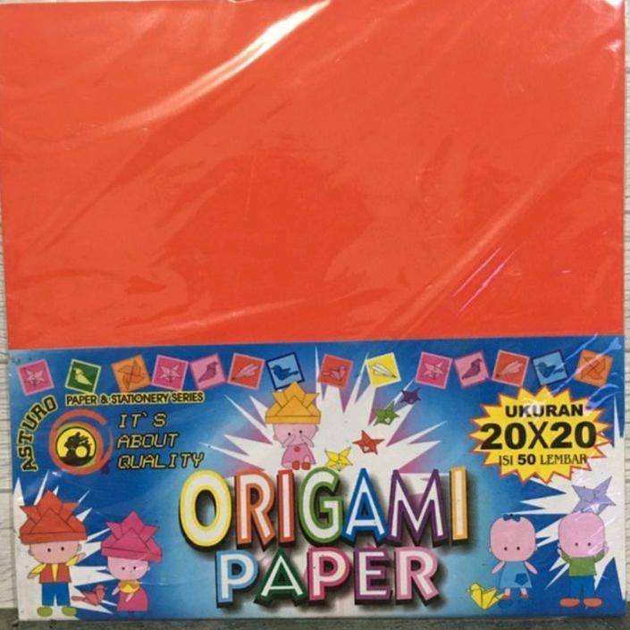 

Kertas Gami Asturo 20X20 1Pad50Lbr