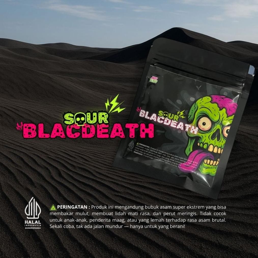 

Sour Blacdeath Powder Justfluff [BUBUK ASAM] [HALAL] [PROMO]