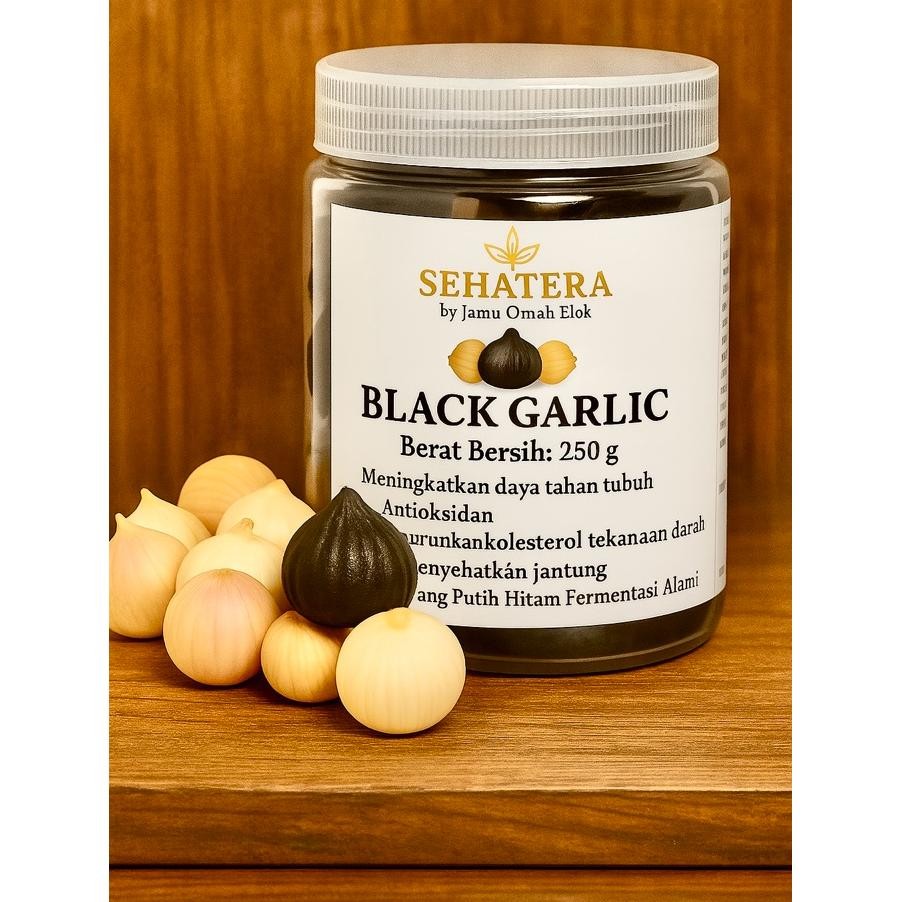 

Bla Garlic Bawang Tunggal Fermentasi Alami Sehatera Pilihan Tinggi Antioksidan 250 G Halal