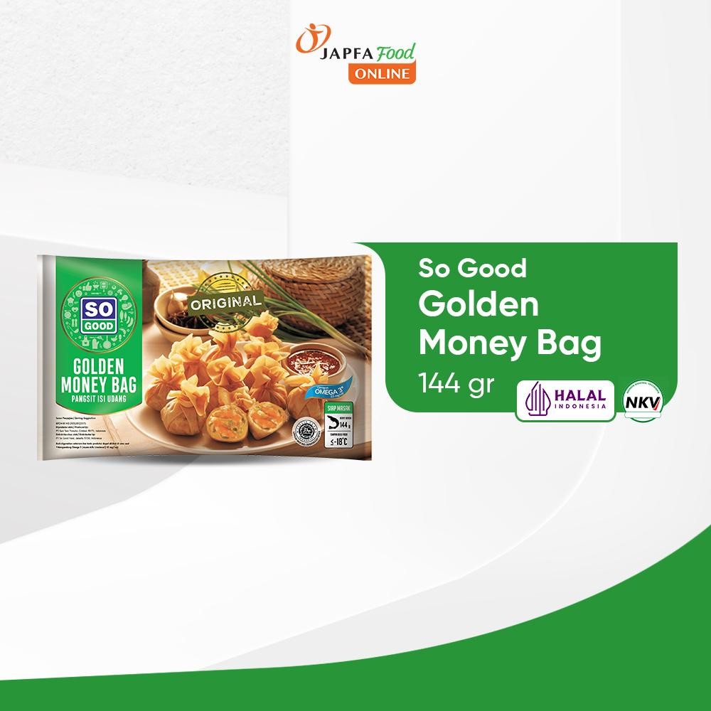 

So Good Golden Money Bag / Lumpia Udang 144 gr