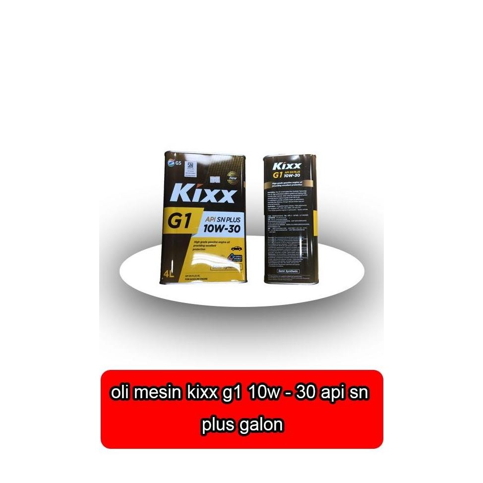 TERLARIS - oli mesin kixx g1 10w-30 10w30 4 liter - 68518 -