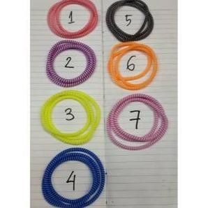 

Lilitan kabel pelindung kabel harga Murah meriah 2warna nyatu pelindung level headset mantul