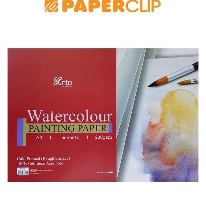

Sale Paper Watercolor Arto A2 200Gsm 80-36342-5