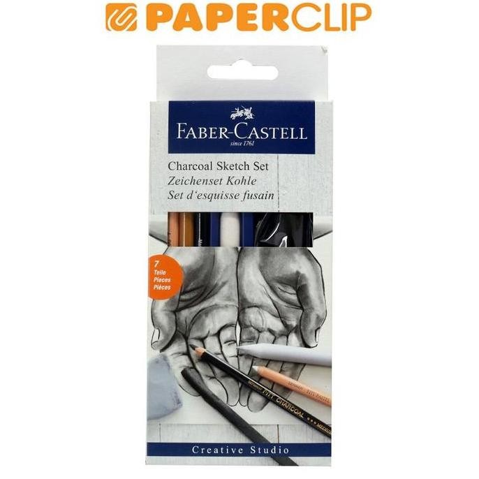 

NEW CHARCOAL SKETCH SET FABER CASTELL 114002