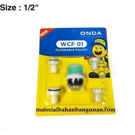 Saring Kran Onda Penyaring Kotoran Air Keran Tap Water Filter Onda Restock