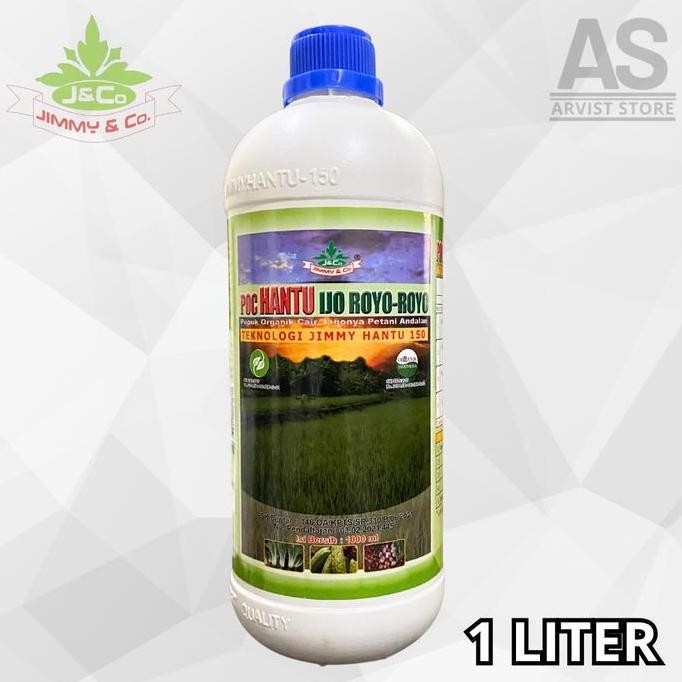 Produk Baru Pupuk Organik Jimmy Hantu Ijo Royo Royo 1L - POC ZPT Pengatur Tanah