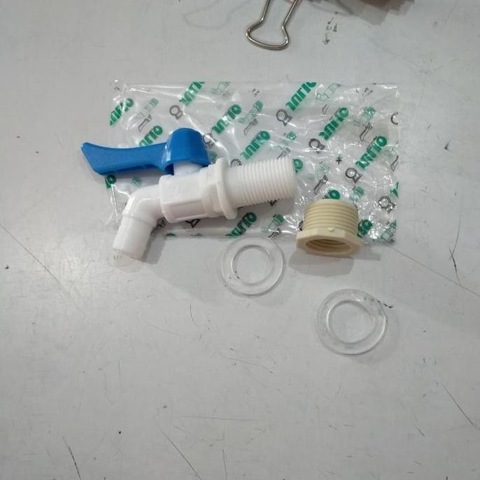 BARU KRAN PLASTIK DENGAN KUNCI PENGUNCI AIR UNTUK BAK ATAU EMBER TIMBA