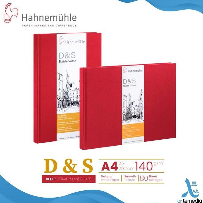 

Sale Buku Sketsa Hahnemuhle D&S A4 Hard Cover Stitch Bound Sketchbook