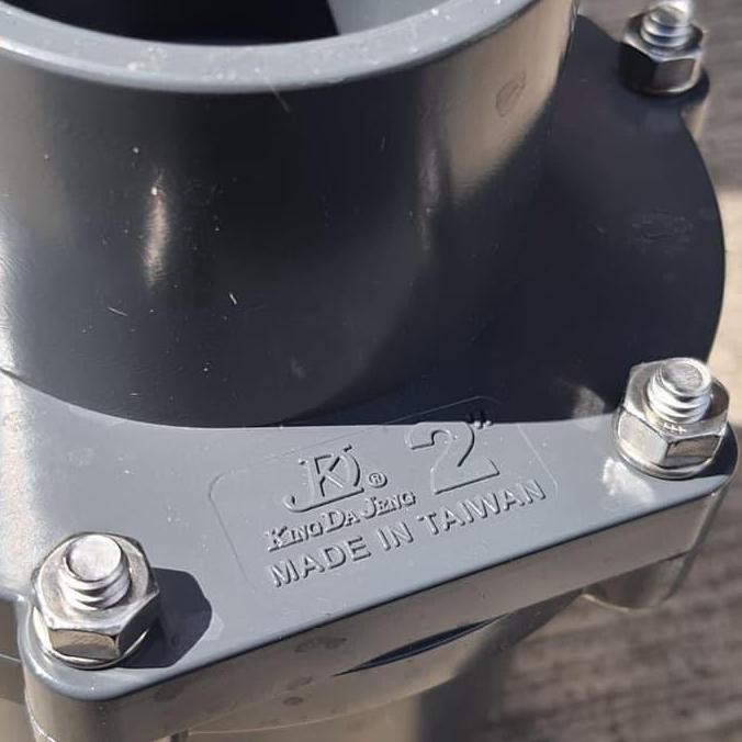 Check Valve Pvc 2 Inch Kdj / Spring Tusen Klep 2In Pvc Original