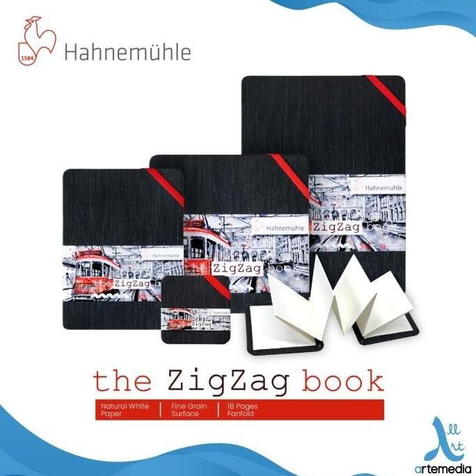 

TERLARIS - Kertas Cat Air Hahnemuhle The ZigZag Book Watercolor Fanfold Paper