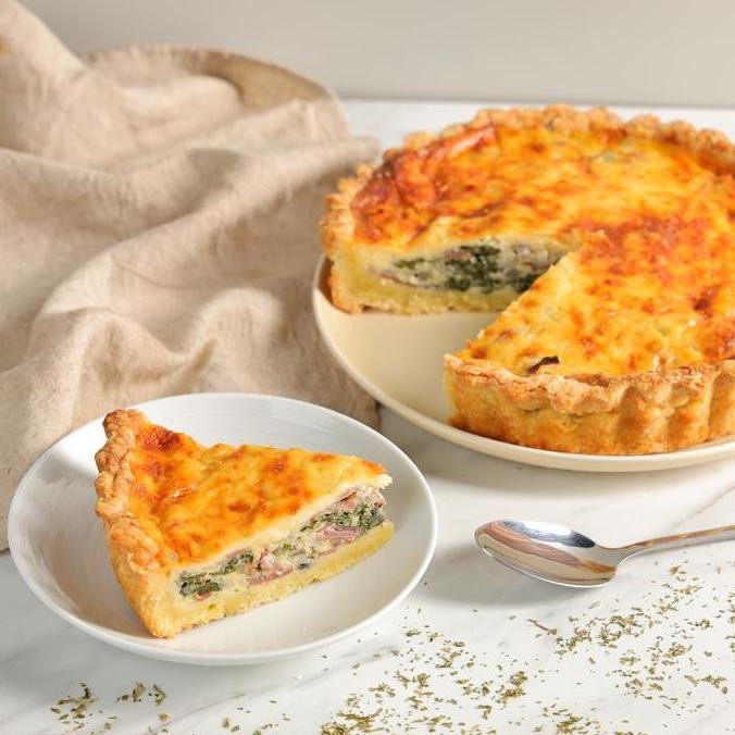 

Terlaris | Terbaru | Best Seller | Termurah Smoke-Beef Spinach Quiche Original | High Quality | Berkualitas