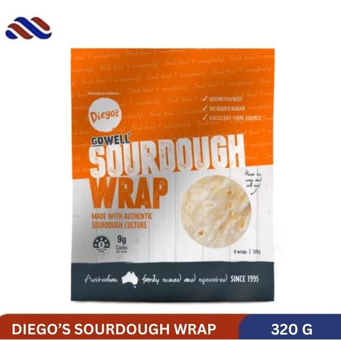 

Terlaris | Terbaru | Best Seller | Termurah Diego Gowell Sourdough Tortillas Wrap Original | High Quality | Berkualitas