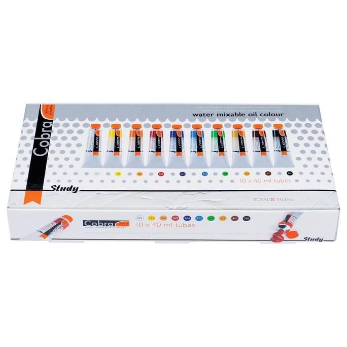 

TERMURAH - COBRA Study oil colour set | 10 x 40 ml